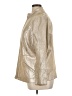 Dialogue 100% Leather Metallic Gold Leather Jacket Size 1X - photo 5