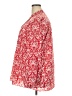 Travelsmith Paisley Red Long Sleeve Blouse Size 2X - photo 5