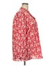 Travelsmith Paisley Red Long Sleeve Blouse Size 2X - photo 4