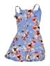 Speechless 100% Rayon Floral Blue Dress Size 14 - photo 2