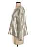 Mango Metallic Silver Pullover Sweater Size 4 - photo 5