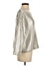 Mango Metallic Silver Pullover Sweater Size 4 - photo 4