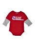 Ecko Unltd Red Long Sleeve Onesie Size 6-9 mo - photo 1