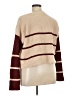 Mi ami Color Block Burgundy Pullover Sweater Size XL - photo 5