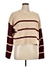 Mi ami Color Block Burgundy Pullover Sweater Size XL - photo 4
