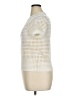 MNG Ivory Short Sleeve Turtleneck Size XL - photo 5