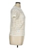 MNG Ivory Short Sleeve Turtleneck Size XL - photo 4