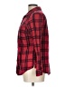 St. John's Bay 100% Cotton Plaid Red Long Sleeve Button-Down Shirt Size L - photo 5