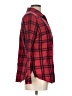 St. John's Bay 100% Cotton Plaid Red Long Sleeve Button-Down Shirt Size L - photo 4