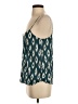 Equipment 100% Silk Teal Sleeveless Silk Top Size S - photo 5