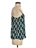 Equipment 100% Silk Teal Sleeveless Silk Top Size S - photo 4
