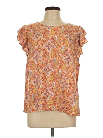 Anne Carson Short Sleeve Blouse (view 1)
