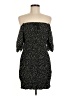 Forever 21 100% Polyester Stars Black Cocktail Dress Size M - photo 1