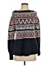 Natural Reflections Chevron-herringbone Black Pullover Sweater Size S - photo 1