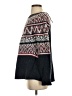 Natural Reflections Chevron-herringbone Black Pullover Sweater Size S - photo 5