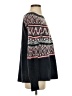 Natural Reflections Chevron-herringbone Black Pullover Sweater Size S - photo 4