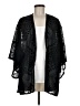 Hollister 100% Polyester Black Kimono One size - photo 1