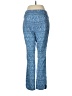 Soft Surroundings Print Blue Casual Pants Size M - photo 2