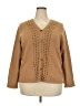 AK Anne Klein Tan Cardigan Size 2X - photo 1