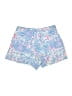 Lilly Pulitzer 100% Linen Print Blue Shorts Size M - photo 1