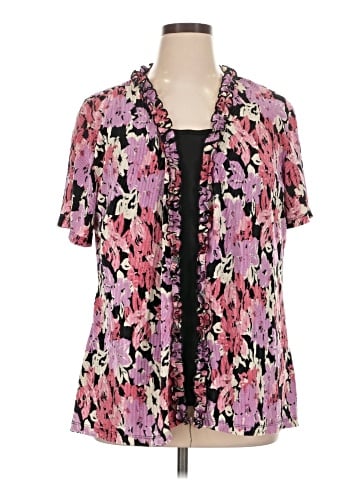 Sag Harbor Short Sleeve Blouse (view 1)