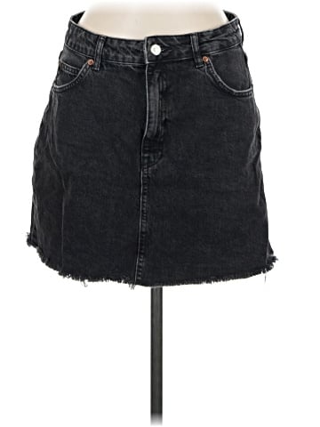 Topshop Denim Skirt (view 1)