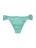 Vitamin A Solid Teal Swimsuit Bottoms Size S - photo 2