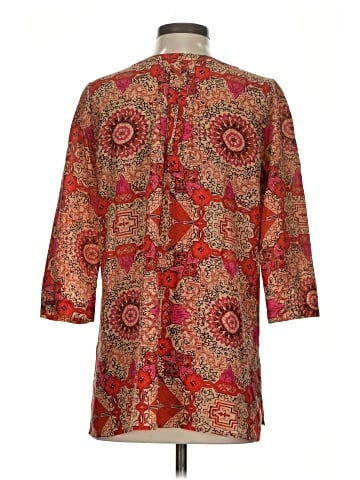 Plenty By Tracy Reese 3/4 Sleeve Silk Top (view 2)
