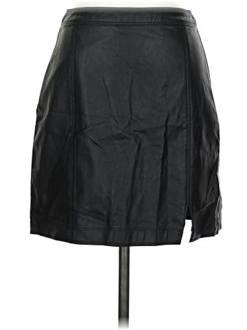 Abercrombie & Fitch Faux Leather Skirt (view 1)