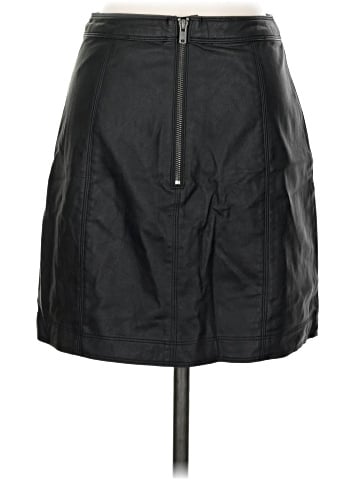 Abercrombie & Fitch Faux Leather Skirt (view 2)