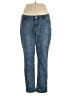 Earl Jean Paisley Blue Jeans Size 16 - photo 1
