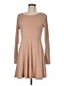 Doublju Solid Tan Casual Dress Size M - photo 1