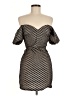 Privy Polka Dots Black Cocktail Dress Size M - photo 1
