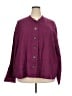 Flax 100% Linen Purple Burgundy Kimono Size 22 (2G) - photo 1
