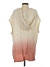 Moth Ombre White Ivory Poncho Size XS - photo 2