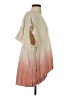 Moth Ombre White Ivory Poncho Size XS - photo 4