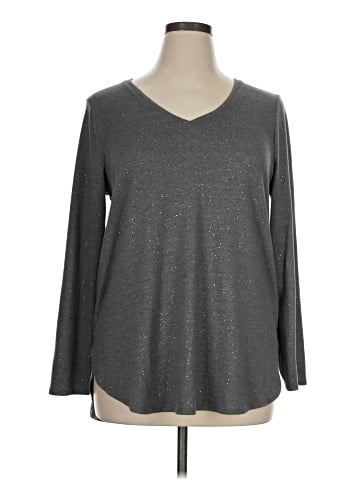 Apt. 9 Long Sleeve Top (view 1)