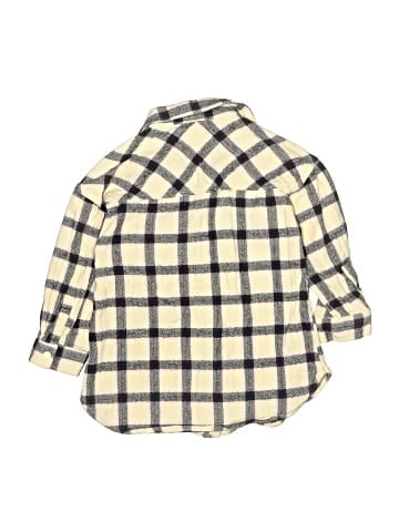 Zara 3/4 Sleeve Button-Down Shirt (view 2)