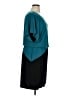 MSK Color Block Teal Cocktail Dress Size XL - photo 4