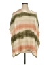 Cotton Bleu Tie-dye Orange Poncho Size 4X (estimated) - photo 1