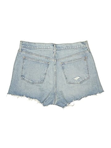 Madewell Relaxed Denim Shorts in Madera Wash: Side-Slit Edition (view 2)