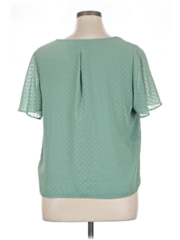 Evri Short Sleeve Blouse (view 2)