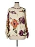 Oddi Floral Ivory 3/4 Sleeve Blouse Size XL - photo 1