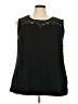Dex Black Sleeveless Blouse Size 4X - photo 1