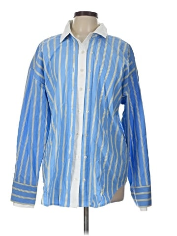 Abercrombie & Fitch Long Sleeve Button-Down Shirt (view 1)