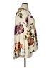 Oddi Floral Ivory 3/4 Sleeve Blouse Size XL - photo 4