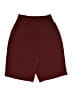 Express Solid Burgundy Shorts Size 00 - photo 2