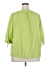 White Stag Green 3/4 Sleeve Blouse Size 3X - photo 2