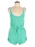 Full Tilt Solid Green Romper Size L - photo 1