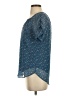 Renee C. 100% Polyester Blue Short Sleeve Blouse Size S - photo 5